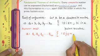 Theorem 11 Fundamental Theorem of Arithmetic  Class 10  Chapter 1  Real Numbers  NCERT Maths [upl. by Kennan]