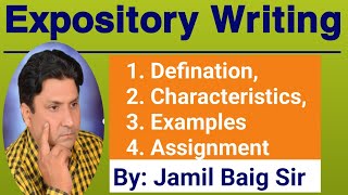 Expository Writing Defination Features BBA  BSCS  ADPCS Expository Writing Notes [upl. by Awe]