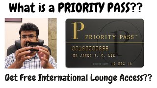 What is Priority Pass  How to get Free International Lounge Access [upl. by Anavlys]