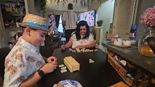 Domino tournament with Bueli aka grandma [upl. by Naitsabes]