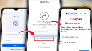 How to Login Instagram if you forgot your Password Without Email and Phone Number 2024 [upl. by Berkie]