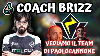 COACH BRIZZ GUARDA IL TEAM DI PAOLO CANNONE [upl. by Strade317]