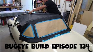 How to install the convertible top on the Austin Healey Sprite MK1 part 1 Bugeye build episode 134 [upl. by Taro]