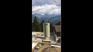 Aufstellen und Montage ROTAVER Silo [upl. by Brenden]