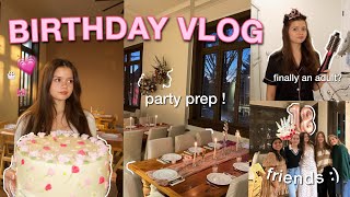 I TURNED 18 🎂 birthday  party vlog [upl. by Ddat]