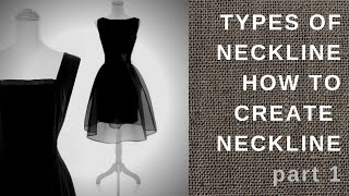 Creating neckline for draping a dress part 1 [upl. by Iderf]