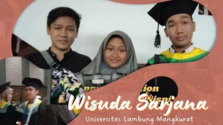 Wisuda Sarjana ke 115  Universitas Lambung Mangkurat [upl. by Lorola]