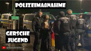 quotGersche Jugendquot Polizeimaßnahme Gera 31024 Tag der Deutschen Einheit [upl. by Rainer]