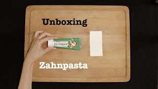 Unboxing Zahnpasta  WunderTütenFabrik packt aus [upl. by Tigges]