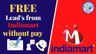 How to get Indimart Leads Free without pay Explained in Tamil  Business Assistant [upl. by Eleazar]