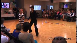 Jailhouse Rock Swing Dance Performance at Ultimate Ballroom 2014 [upl. by Yderf]