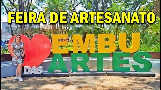 FEIRA DE ARTESANATO em EMBU DAS ARTES SP [upl. by Circosta]