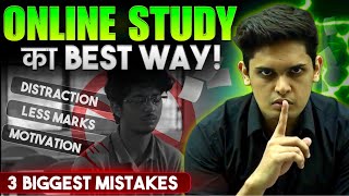 3 Tips to Study Online Effectively🔥 Dont Do These Mistakes Prashant Kirad [upl. by Heffron]