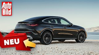 Mercedes GLC Coupé 2023  Erste Sitzprobe im neuen MittelklasseSUV  mit Sebastian Friemel [upl. by Ailegnave90]