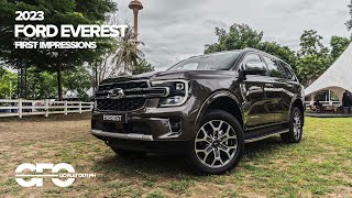 2023 Ford Everest First Impressions Setting The Benchmark In The Class [upl. by Hecht]