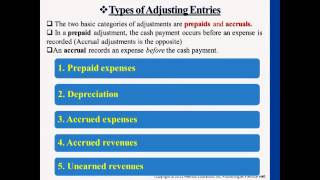 Types and Rules for Adjusting Entries  Professor Victoria Chiu [upl. by La]