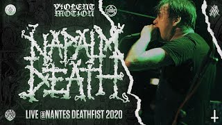 NAPALM DEATH  LIVE NANTES DEATHFIST 2020  WAREHOUSE  HD  FULL SET  MULTI CAM 28022020 [upl. by Bremble]