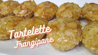 TARTELETTE FRANGIPANE AUX AMANDES [upl. by Ennaylime]