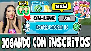 JOGANDO ONLINE COM INSCRITOS NO PAZU AVATAR WORLDCÓDIGO JOGAR JUNTO MARY GAMES AO VIVO [upl. by Longerich]