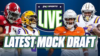 247Sports Live BRAND NEW NFL Mock Draft  Full First Round  CBS Sports Ryan Wilson Joins [upl. by Axel]