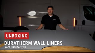 Unboxing DuraTherm Wall Liners for RAM ProMaster [upl. by Carolan989]