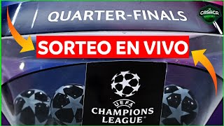 🚨 SORTEO UEFA CHAMPIONS LEAGUE EN VIVO 🔥 [upl. by Ybab]