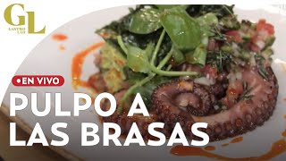 Salmón con crujiente de semillas y pulpo a las brasas  Gastrolab TV con Paulina Abascal [upl. by Spanjian]