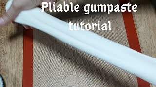 Gumpaste recipe english version [upl. by Kemble]