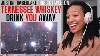 Justin Timberlake amp Chris Stapleton  Tennessee WhiskeyDrink You Away CMA 2015 REACTION [upl. by Buyse]