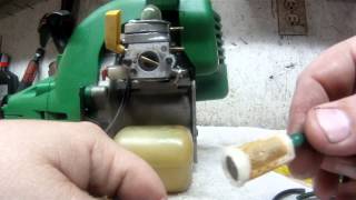 How to replace fuel lines on a weed eater [upl. by Pulcheria]