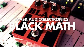 Mask Audio Electronics Black Math  Demo  NoiseGenerator [upl. by Oisinoid]