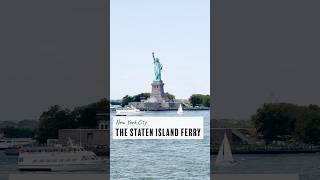 The Staten Island Ferry  A great way to see the Statue of Liberty for free  New York City [upl. by Aneala]