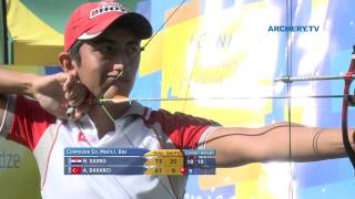 Mario Vavro v Ali Davarci – compound cadet men bronze  World Archery Youth Championships 2011 [upl. by Ellekcir]