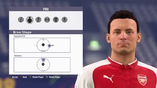 Marc Overmars  FIFA 18  Look alike  Virtual Pro  Club [upl. by Nodnerb]