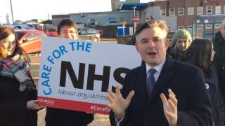 Jonathan Ashworth opposes cuts to West Cumberland Hospital [upl. by Naelopan]