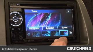 Pioneer AVHP2400BT DVD Receiver Display and Controls Demo  Crutchfield Video [upl. by Jolyn]