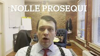 What is a Nolle Prosequi [upl. by Adlig]