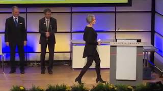 Prof Dr Celal Şengör Arthur Holmes Medal Ceremony Wien 2018 EGU [upl. by Einnal875]