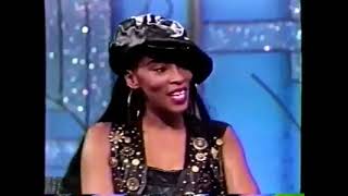 Jody Watley Interview Arsenio Hall Show 1989 Following Music Performance [upl. by Jamal]