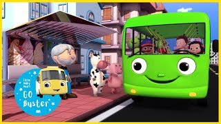 Wheels on the Bus  Part 3  Little Baby Bus  Nursery Rhymes  ABCs and 123s [upl. by Annelak]