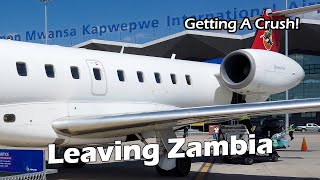 Leaving Zambia Heading For JoBurg And Getting A Crush [upl. by Londoner]