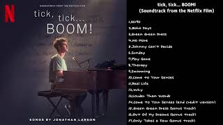 Tick Tick… Boom  Soundtrack from the Netflix Film [upl. by Dabney]