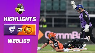 Hobart Hurricanes v Perth Scorchers  WBBL09 [upl. by Ivor805]