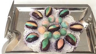 Stuffed Medjool Dates Recipe  Les Dattes Farcies  تمر بحشوة اللوز [upl. by Corrina]