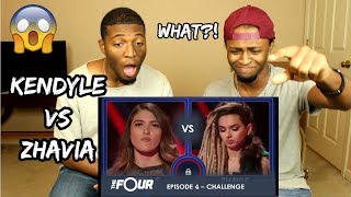 Kendyle vs Zhavia The BOMBSHELL Result That Has Meghan Trainor Sobbing on LIVE TV  S1E4  The Four [upl. by Eelra208]