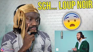 he didnt come to play SCH  Loup Noir  A COLORS SHOW FRENCH RAP REACTION [upl. by Akimrehs]