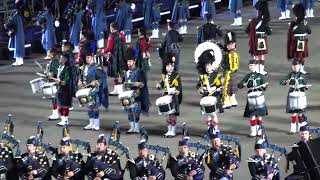 The Royal Edinburgh Military Tattoo 19082023  The Massed Pipes and Drums [upl. by Wallraff]