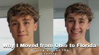 WHY I MOVED TO FLORIDA  MOVING FROM OHIO TO FLORIDA  MOVING ACROSS THE COUNTRY TO CHASE MY DREAMS [upl. by Magbie]