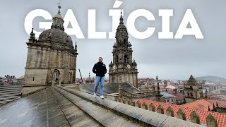 Como é e onde Fica o Caminho de Santiago de Compostela na Galícia O Que Fazer e Comer na Espanha🇪🇸 [upl. by Ellenad]