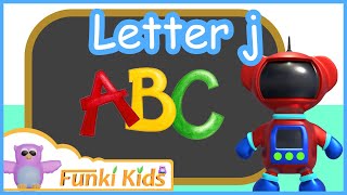 Woordjes leren letter j  ABC ALFABET [upl. by Melvina520]